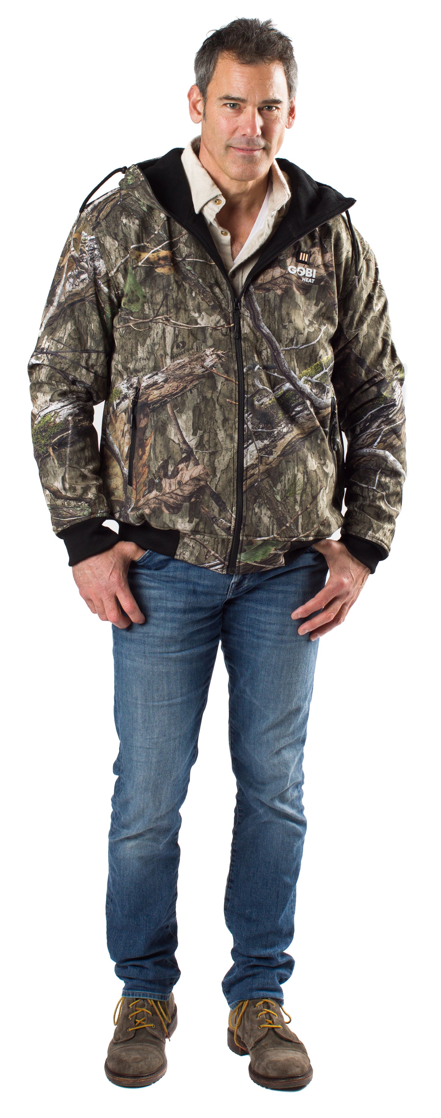 Shadow Heated Hunting Hoodie - Mossy Oak Camo