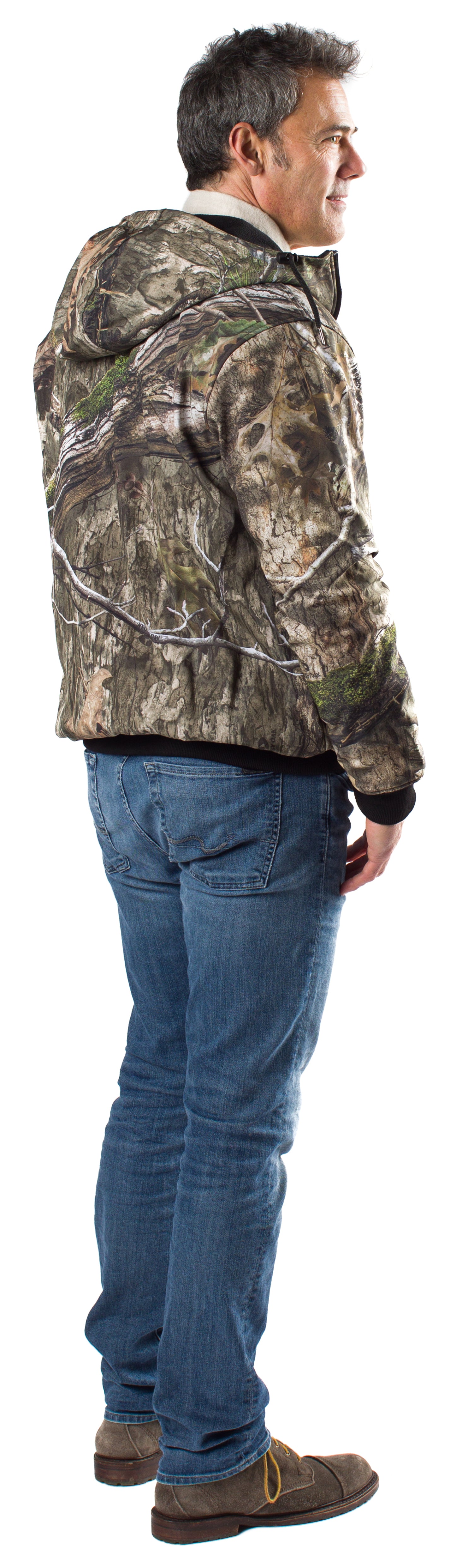 Shadow Heated Hunting Hoodie - Mossy Oak Camo