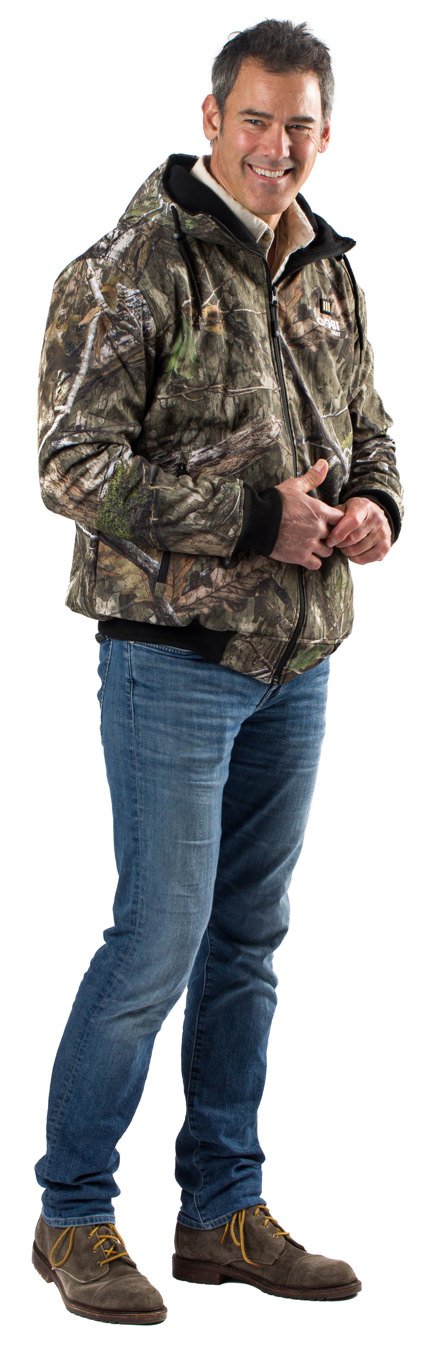 Shadow Heated Hunting Hoodie - Mossy Oak Camo