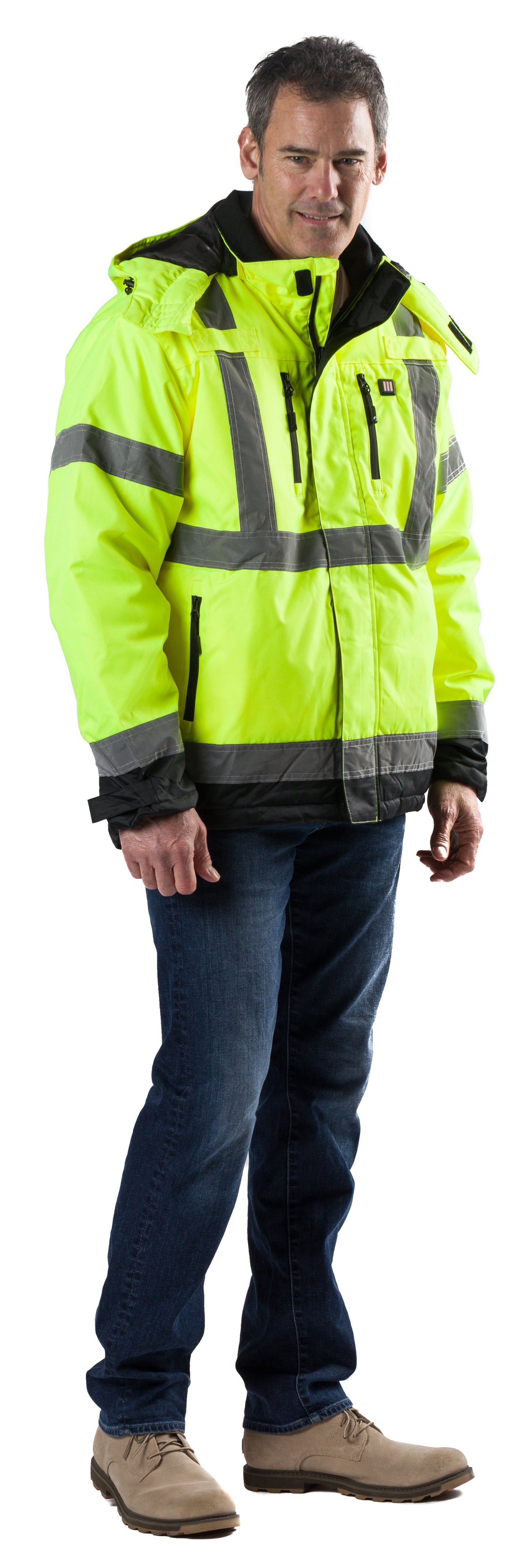 Flash Heated Hi Vis Jacket