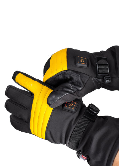 Vertex II Heated Ski Gloves (3500mAh USB-C batt)