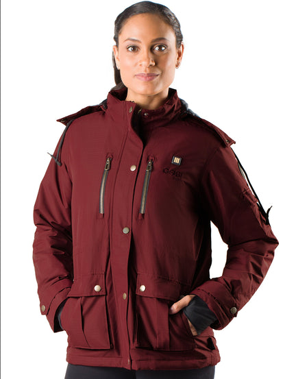 Arcadia Womens Heated Parka