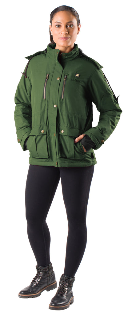 Arcadia Womens Heated Parka