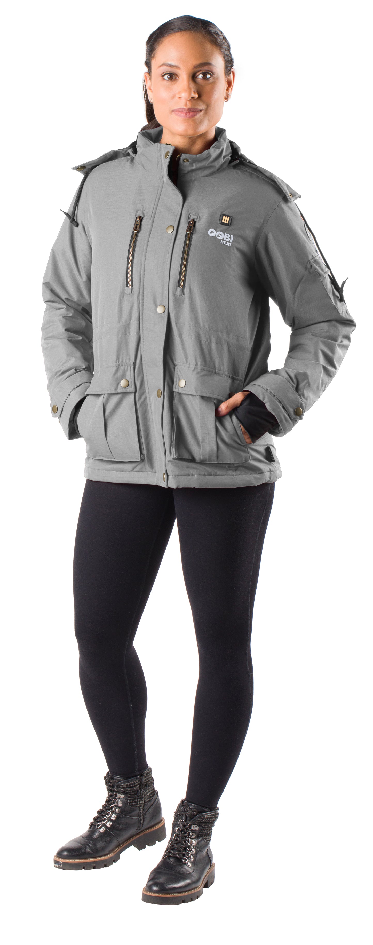 Arcadia Womens Heated Parka