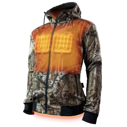 Shadow Heated Hunting Hoodie - Mossy Oak Camo